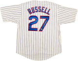 Chicago Cubs Addison Russell Autographed White Jersey Beckett BAS Stock #196620