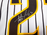 San Diego Padres Fernando Tatis Jr. Autographed White Jersey Beckett BAS Stock #196981