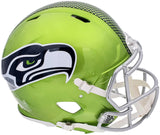 Seattle Seahawks Unsigned Green Flash Alternate Full Size Authentic Speed Helmet Stock #197054