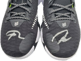 Giannis Antetokounmpo Autographed Black Nike Immortality Shoes Milwaukee Bucks Size 16 Pair Beckett BAS QR Stock #197434