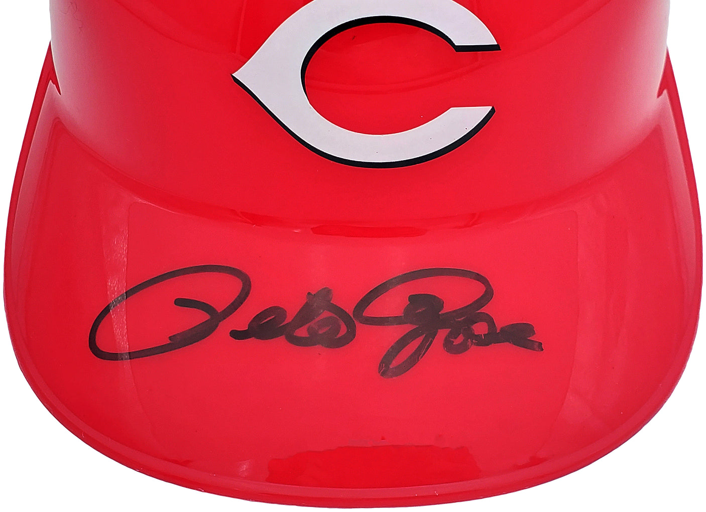 Pete Rose Autographed Cincinnati Reds Batting Helmet PR Holo Stock #196983