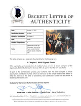 IT (5) Skaarsgard, Taylor, Martell, Jacobs & Lillis Signed 11x14 Photo BAS