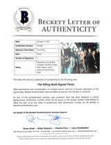 The Killing (5) Campbell, Forbes, Sexton, Lehman & Allan Signed 12x18 Photo BAS