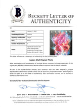 Legion (6) Smart, Keller, Thunder, Irwin +2 Signed 12x18 Photo BAS #A57878