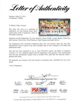 Legends Of The Ring (10 Boxers) Signed 20X33 Litho Muhammad Ali PSA/DNA & JSA