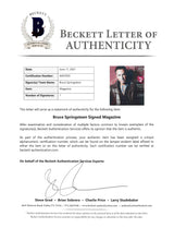 Bruce Springsteen Signed 2013 MusiCares Person Of The Year Tribute BAS #AA03503