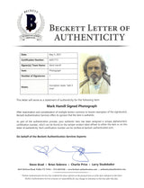 Mark Hamill Star Wars The Force Awakens "Jedi 4 Hire" Signed 16x20 Photo BAS
