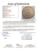 Tigers Ty Cobb To Shirley From 8/8/57 Authentic Signed Oal Baseball JSA #XX00562