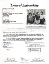 Easy Rider (3) Nicholson, Fonda & Hopper Signed 8x10 B&W Photo JSA #BB98877