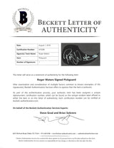 Roger Waters Pink Floyd Authentic Signed Natural Acoustic Guitar BAS #A70280