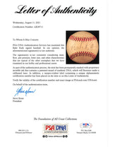 Yankees Babe Ruth Signed Harridge 1940-47 Reach Oal Baseball PSA/DNA #AK09711