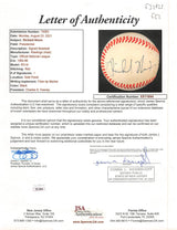 Richard Nixon Authentic Signed Charles Feeney Onl Baseball JSA #XX11844
