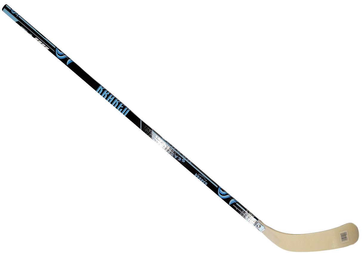 Seattle Kraken Unsigned Black Franklin 48" Hockey Stick Right Stick Stock #201703