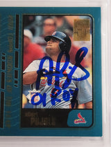 Albert Pujols & Ichiro Suzuki Autographed 2001 Topps Traded Rookie Card #T99 Auto Grade Gem Mint 10 "01 ROY" Beckett BAS #14128977