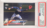 Ronald Acuna Jr. Autographed 2018 Topps Chrome Update Rookie Card #HMT31 Atlanta Braves PSA 9 Auto Grade Gem Mint 10 PSA/DNA #56463129
