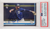 Fernando Tatis Jr. Autographed 2019 Topps Chrome Rookie Card #203 San Diego Padres PSA 10 (Bubbling) PSA/DNA #64993258