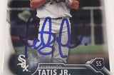 Fernando Tatis Jr. Autographed 2016 Bowman Prospects Rookie Card #BCP17 San Diego Padres PSA 9 PSA/DNA #64993268