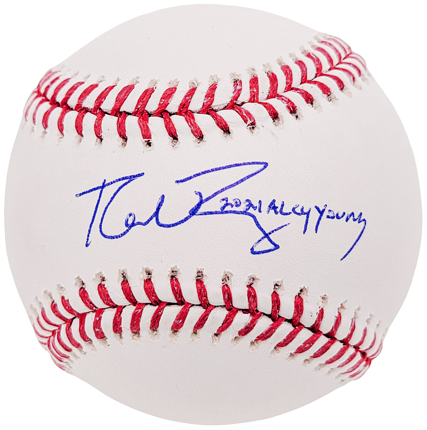 Robbie Ray Autographed Official MLB Baseball San Francisco Giants "2021 AL Cy Young" Beckett BAS QR Stock #205862