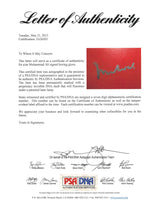 Muhammad Ali Authentic Signed Red Everlast Boxing Glove PSA/DNA Itp #5A26503