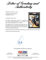 Michigan Tom Brady Authentic Signed 8x10 Photo Auto Graded NM-MT 8 PSA Slabbed