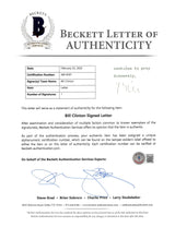 Bill Clinton Signed 6.75x9 1993 Typed Letter On WH Letterhead BAS #AB14597