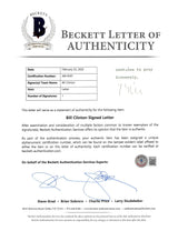 Bill Clinton Signed 6.75x9 1993 Typed Letter On WH Letterhead BAS #AB14597