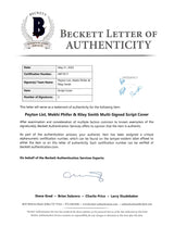 Frequency (3) List, Phifer, Smith Authentic Signed Script Cover BAS #AB77617