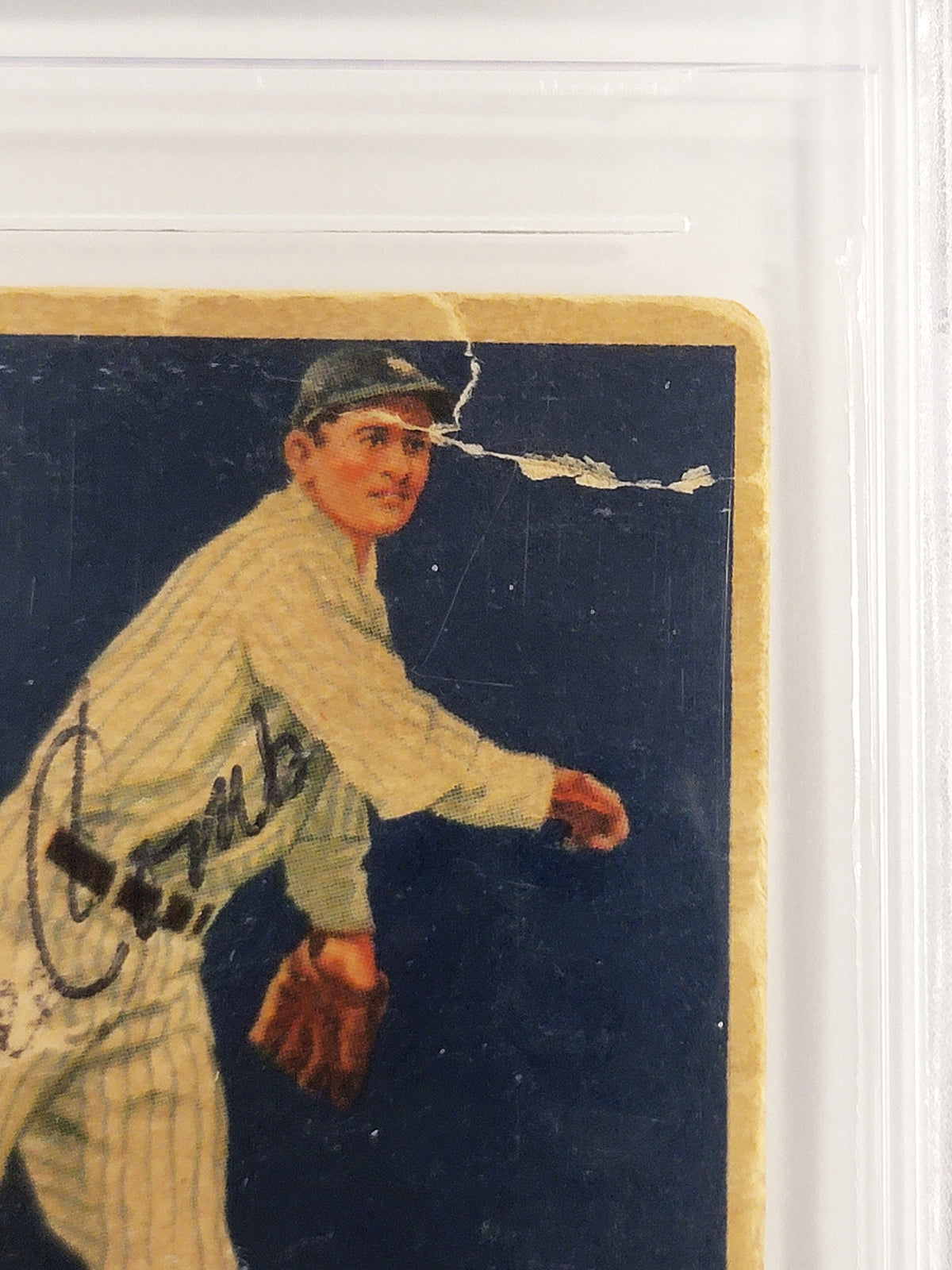 Earle Combs Autographed 1933 Goudey Rookie Card #103 New York Yankees JSA #Y66409