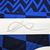 Chelsea F.C. Mason Mount Autographed Blue Nike Jersey Size L in Silver Beckett BAS Stock #196474