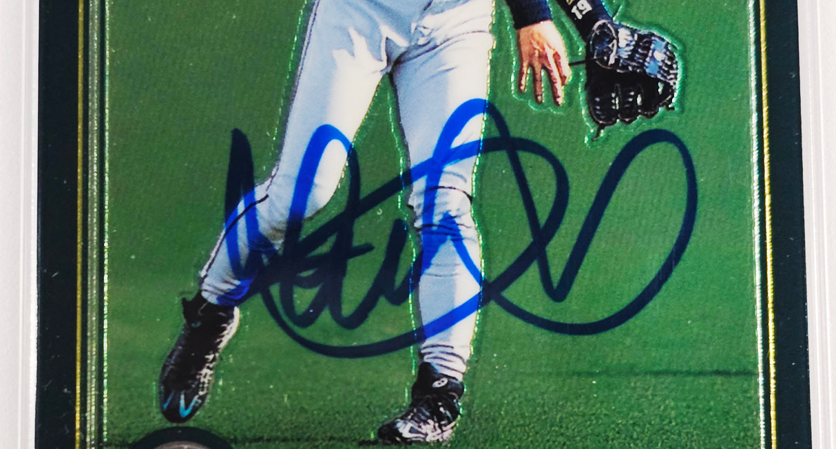 Ichiro Suzuki Autographed 2001 Topps Chrome Traded Rookie Card #T266 Seattle Mariners PSA 8 Auto Grade Gem Mint 10 PSA/DNA #61265867