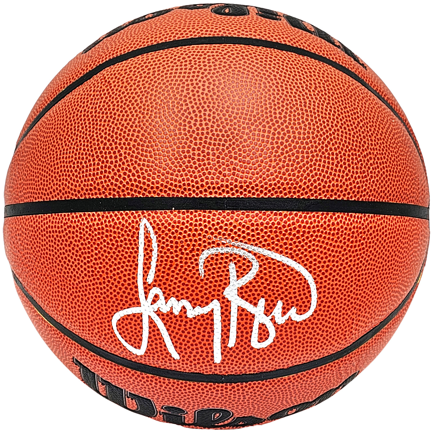 Larry Bird Autographed Authentic Series Indoor/Outdoor Wilson NBA Basketball Boston Celtics PSA/DNA Stock #215609