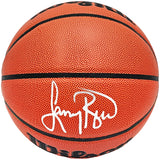 Larry Bird Autographed Authentic Series Indoor/Outdoor Wilson NBA Basketball Boston Celtics PSA/DNA Stock #215609