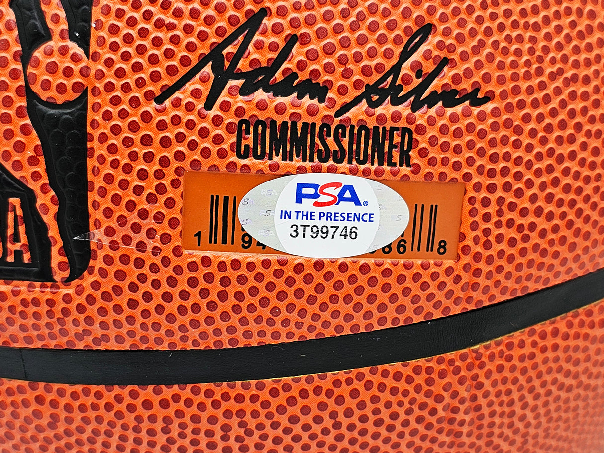 Larry Bird Autographed Authentic Series Indoor/Outdoor Wilson NBA Basketball Boston Celtics PSA/DNA Stock #215609