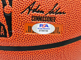 Larry Bird Autographed Authentic Series Indoor/Outdoor Wilson NBA Basketball Boston Celtics PSA/DNA Stock #215609
