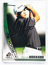 Collin Morikawa Autographed 2021 Upper Deck SP Game Used Rookie Card #38 Beckett BAS #15500555