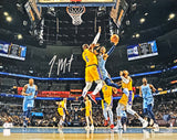 Ja Morant Autographed 16x20 Photo Memphis Grizzlies vs. LeBron James Beckett BAS QR Stock #218592