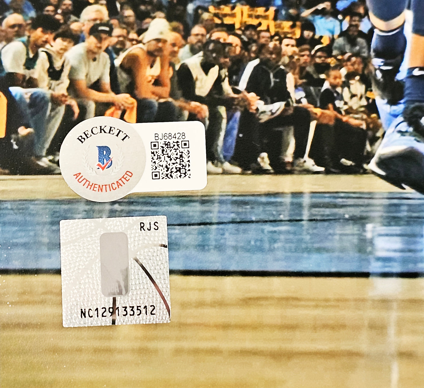 Ja Morant Autographed 16x20 Photo Memphis Grizzlies vs. LeBron James Beckett BAS QR Stock #218592