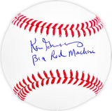 Ken Griffey Sr. Autographed Official MLB Baseball Cincinnati Reds "Big Red Machine" Beckett BAS Witness Stock #218599