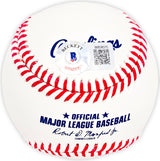 Ken Griffey Sr. Autographed Official MLB Baseball Cincinnati Reds "Big Red Machine" Beckett BAS Witness Stock #218599
