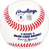 Oneil Cruz Autographed Official MLB Baseball Pittsburgh Pirates Beckett BAS QR Stock #218607