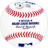 Julio Rodriguez Autographed Official MLB Baseball Seattle Mariners Beckett BAS QR Stock #218608