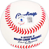 Julio Rodriguez Autographed Official MLB Baseball Seattle Mariners Beckett BAS QR Stock #218608