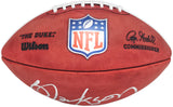 Bo Jackson Autographed Official NFL Leather Football Oakland Raiders Beckett BAS Witness Stock #218032