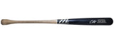 Evan Carter Autographed Dark Blue Marucci Player Model Bat Texas Rangers Beckett BAS Witness Stock #217965