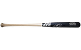 Francisco Alvarez Autographed Blue & Grey Marucci Pro Model Bat New York Mets "MLB Debut 9-30-22" Beckett BAS Witness Stock #218051