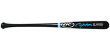 Bo Jackson Autographed Black Rawlings Player Model Bat Kansas City Royals Beckett BAS Witness Stock #218036