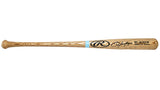Bo Jackson Autographed Natural Rawlings Player Model Bat Kansas City Royals Beckett BAS Witness Stock #218035