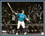 Cal Raleigh Autographed Framed 16x20 Photo Seattle Mariners Fanatics Holo Stock #253723