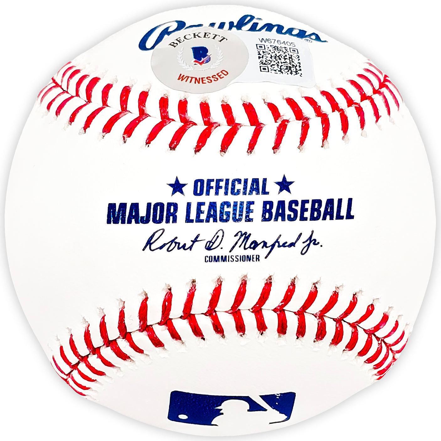 Francisco Alvarez Autographed Official MLB Baseball New York Mets "1st MLB HR 10.4.22" Beckett BAS Witness Stock #218616