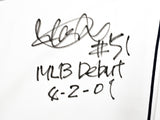Seattle Mariners Ichiro Suzuki Autographed White Authentic Mitchell & Ness 2001 All Star Patch Jersey Size 44 "MLB Debut 4-2-01" IS Holo Stock #217972